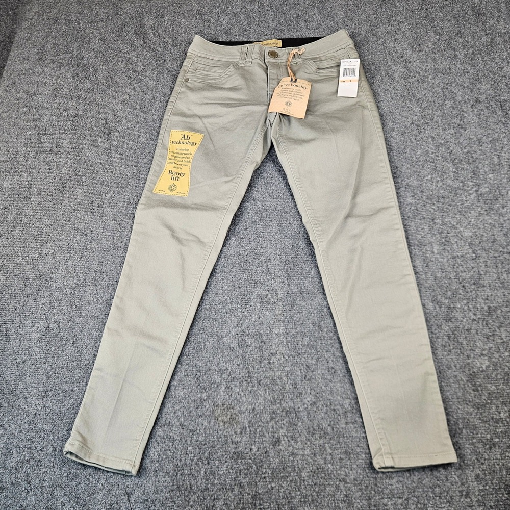 Democracy Ab technology Freedom Ankle Pants Sage Green Booty Lift B1304PEXX 2